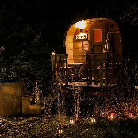 بيت للعطل Oaza W Puszczy Z Sauna, Bania I Jacuzzi